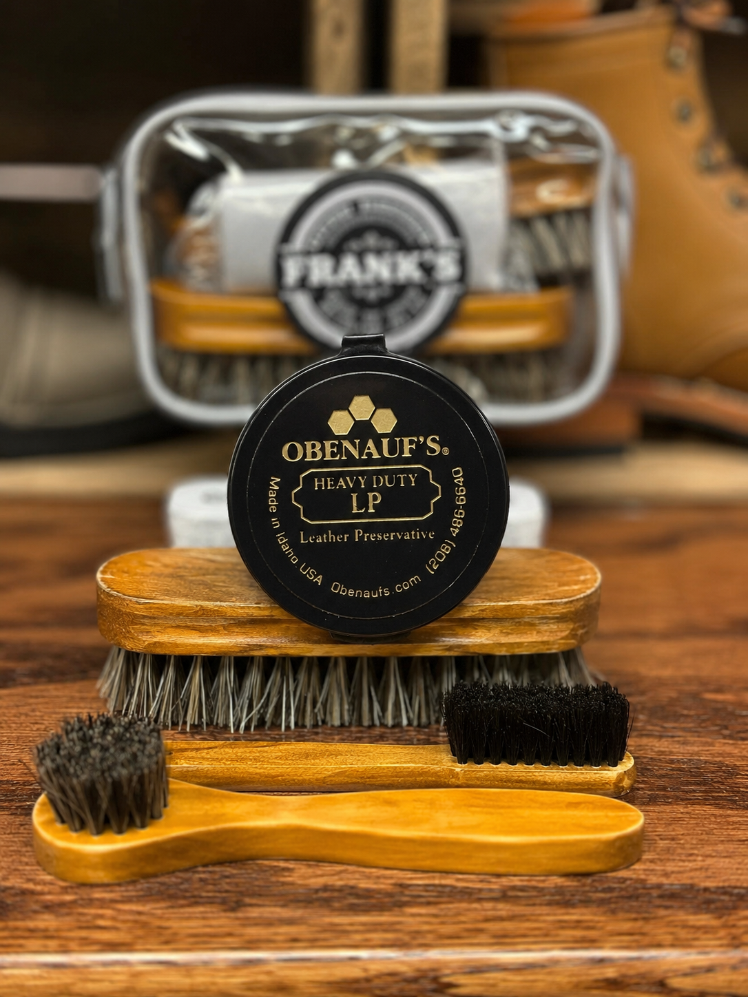 コースタルセンツ　レザーブラシセット Leather cleaning brush kit – Frank's Boots