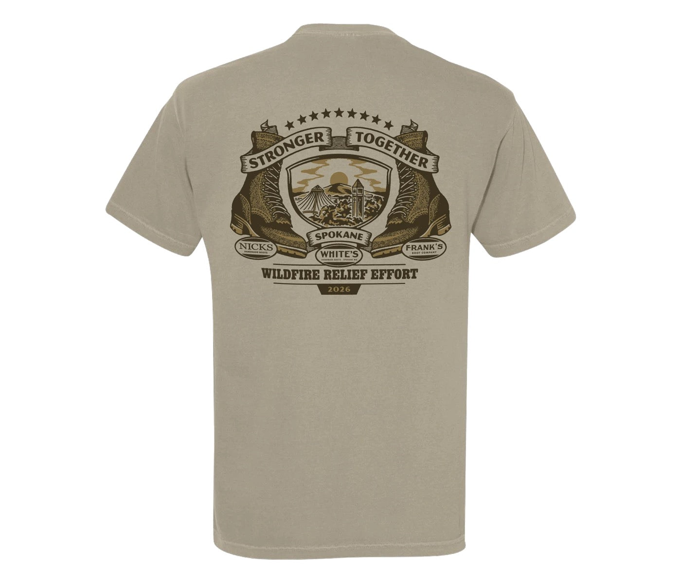 Stronger Together T-Shirt - Frank's x White's x Nick's