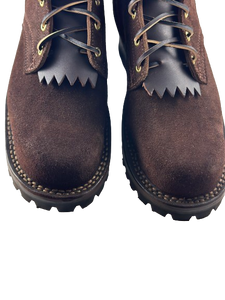 T-2 Highlander Soft Toe - 10"  Mocha Smooth/Roughout - In Stock