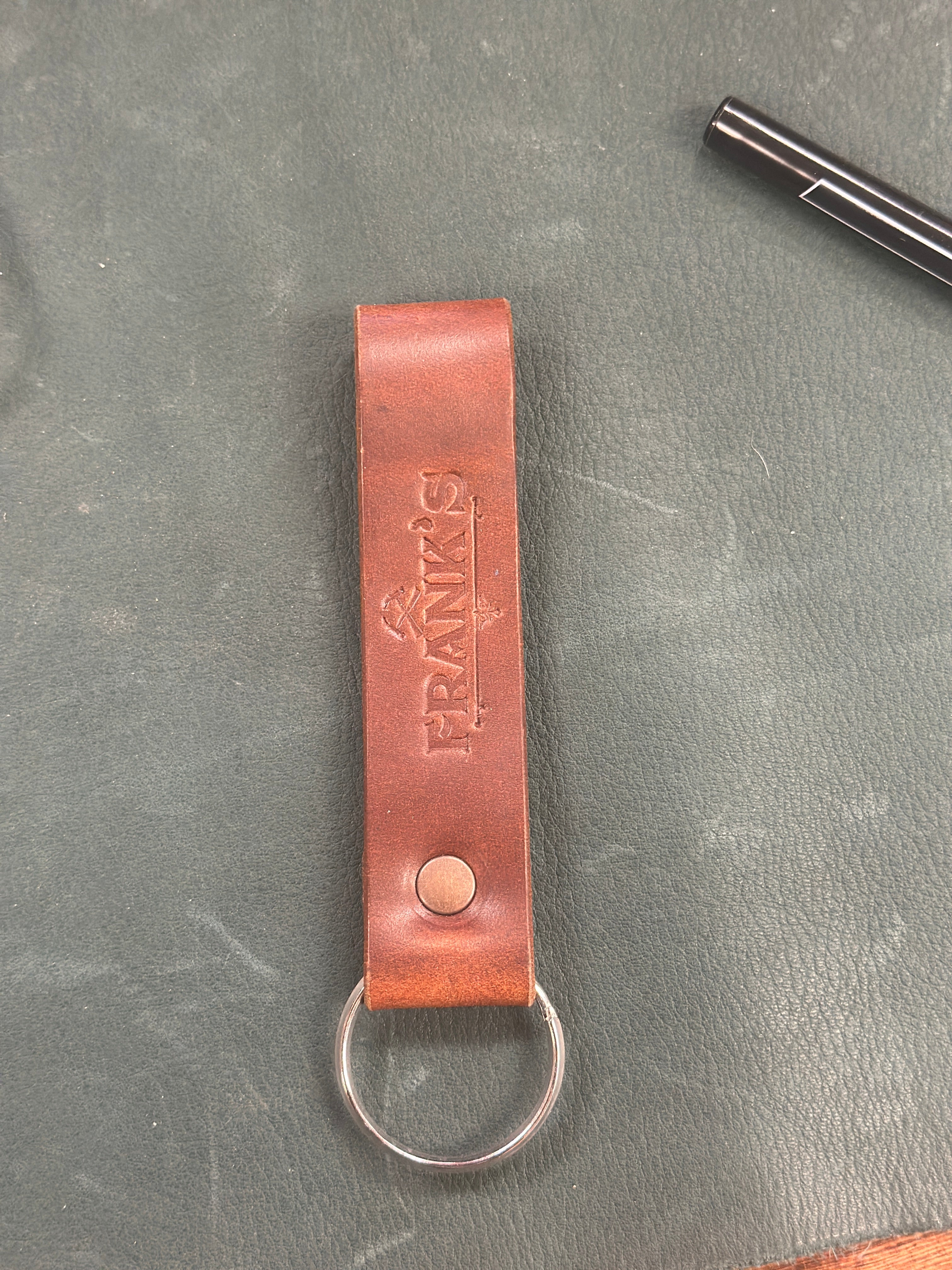 Leather Keychain