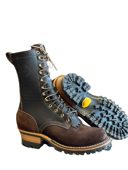 Type 2 Highlander 10" - In Stock - (Soft Toe)  Mocha Smooth/Roughout