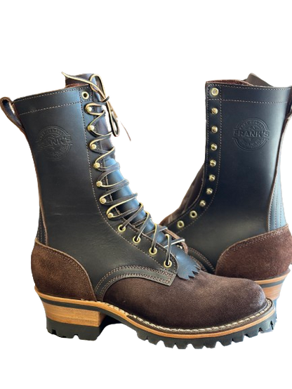 Type 2 Highlander 10" - In Stock - (Soft Toe)  Mocha Smooth/Roughout