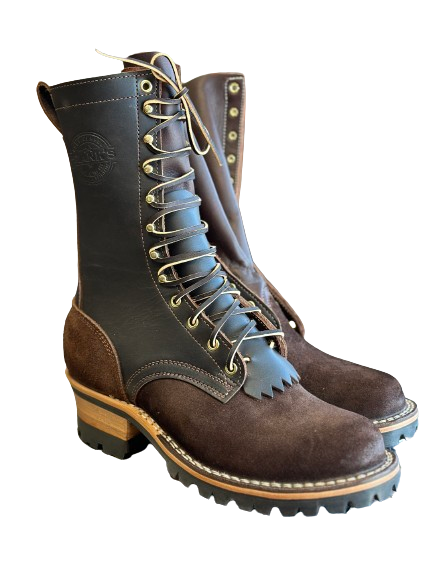 Type 2 Highlander 10" - In Stock - (Soft Toe)  Mocha Smooth/Roughout