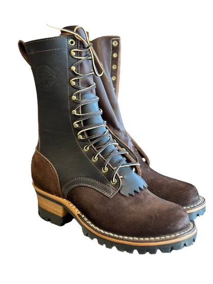 Type 2 Highlander 10" - In Stock - (Soft Toe)  Mocha Smooth/Roughout