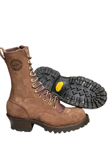 T-2 Highlander (Composite Safety Toe) - 10" Chocolate Roughout - In Stock