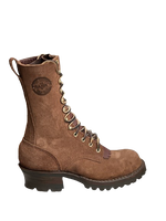 T-2 Highlander (Composite Safety Toe) - 10" Chocolate Roughout - In Stock