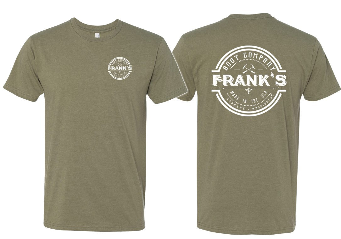 Frank's Boots Short Sleeve Tee (Olive)