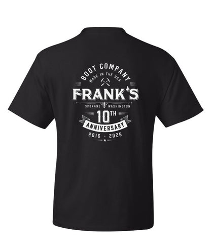 Frank's 10 Year Anniversary T-shirt (Black)