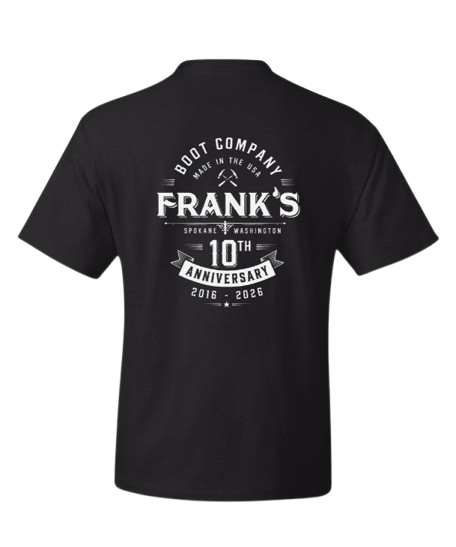 Frank's 10 Year Anniversary T-shirt (Black)