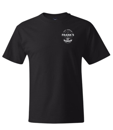 Frank's 10 Year Anniversary T-shirt (Black)