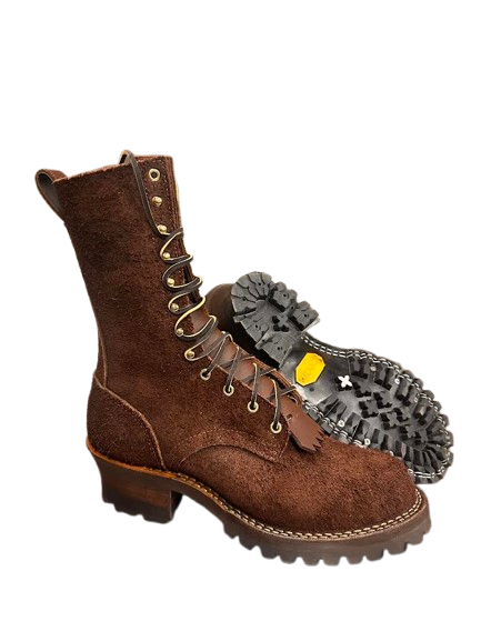The Patriot Mocha All Roughout 10"  In Stock
