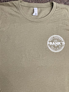 Frank's "Boot Sketch" Short Sleeve Tee (Olive)