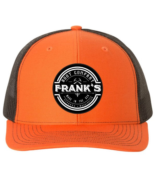 Frank's Trucker Cap (Black, Orange, White, & Blue Available)