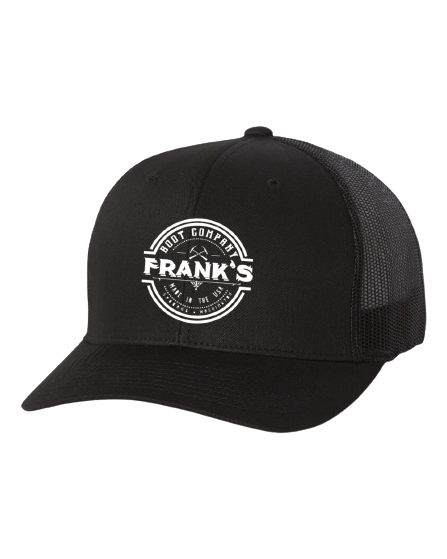 Frank's Trucker Cap (Black, Orange, White, & Blue Available)